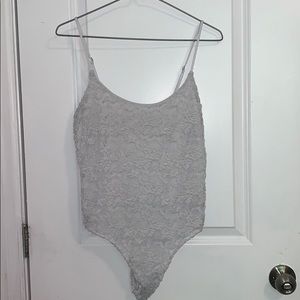 White Lace Bodysuit